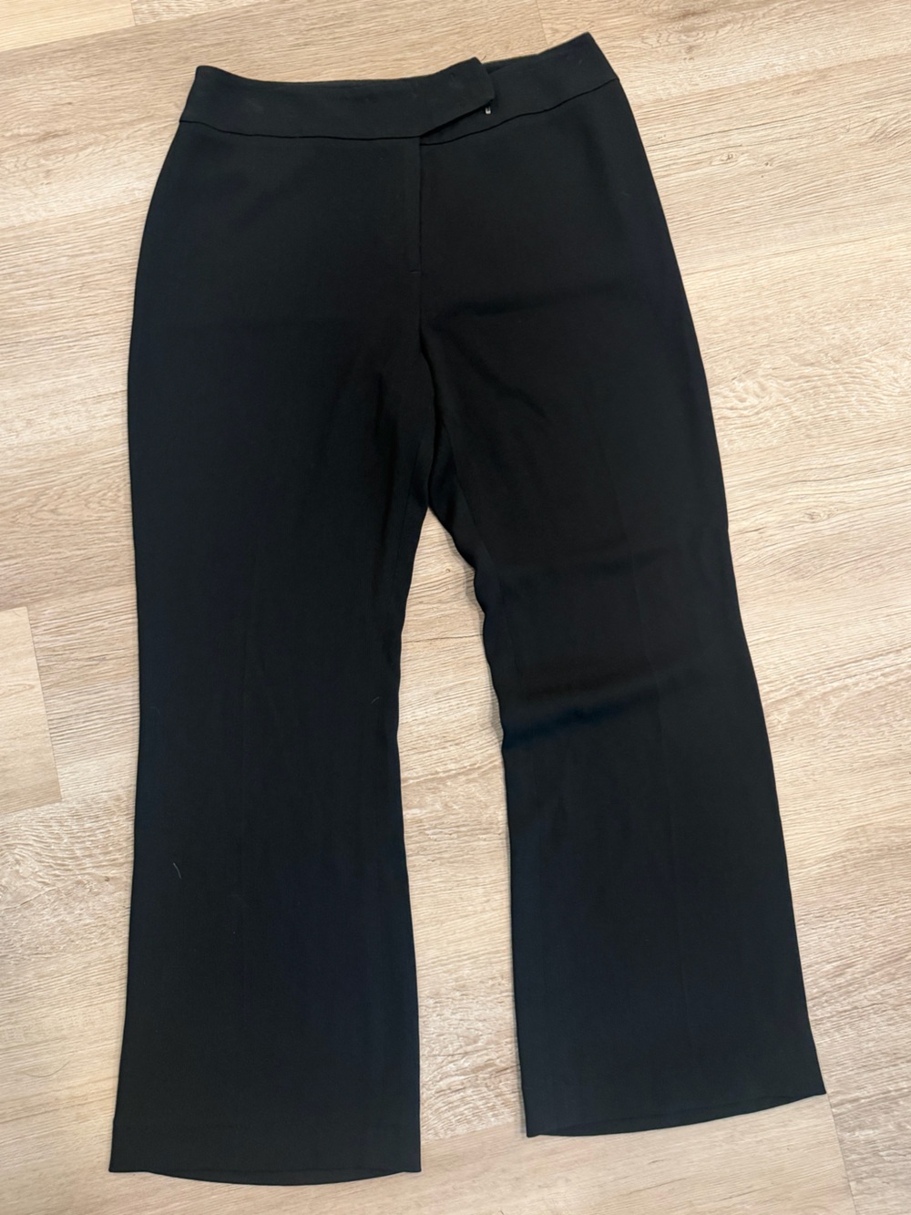 Garfield and Marks Women's Black Boot Cut Ponte Pants Size 10